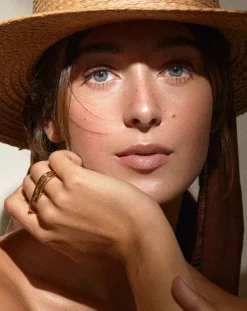 Gold-plated L'Audacieuse ring