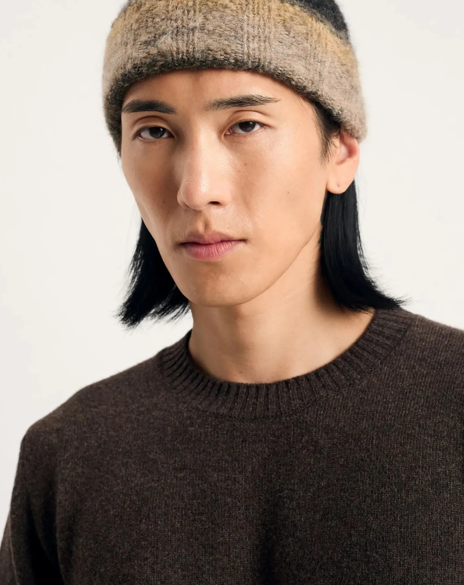 Gradient Alpaca beanie