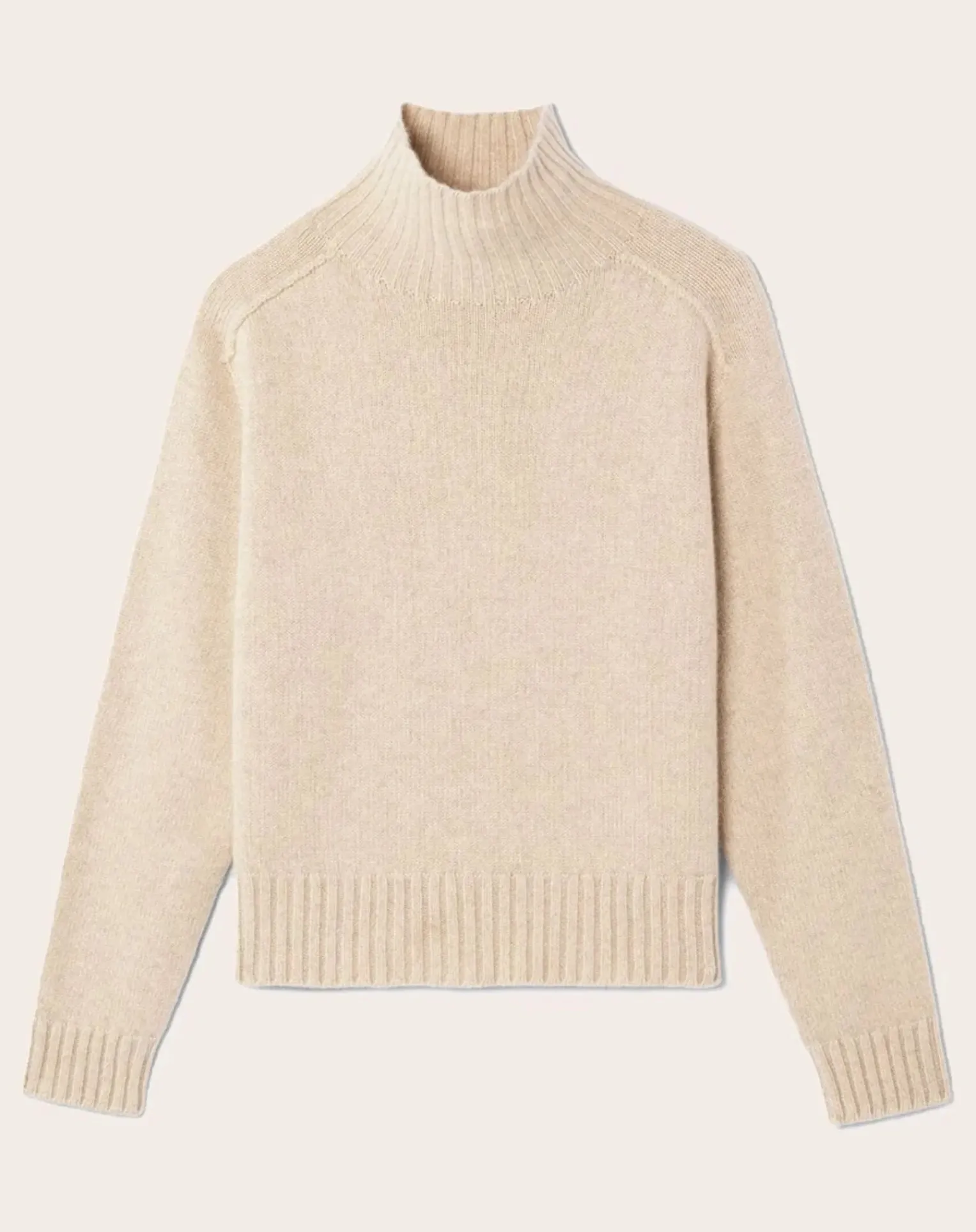 Hammer Neck Sweater Cashmere