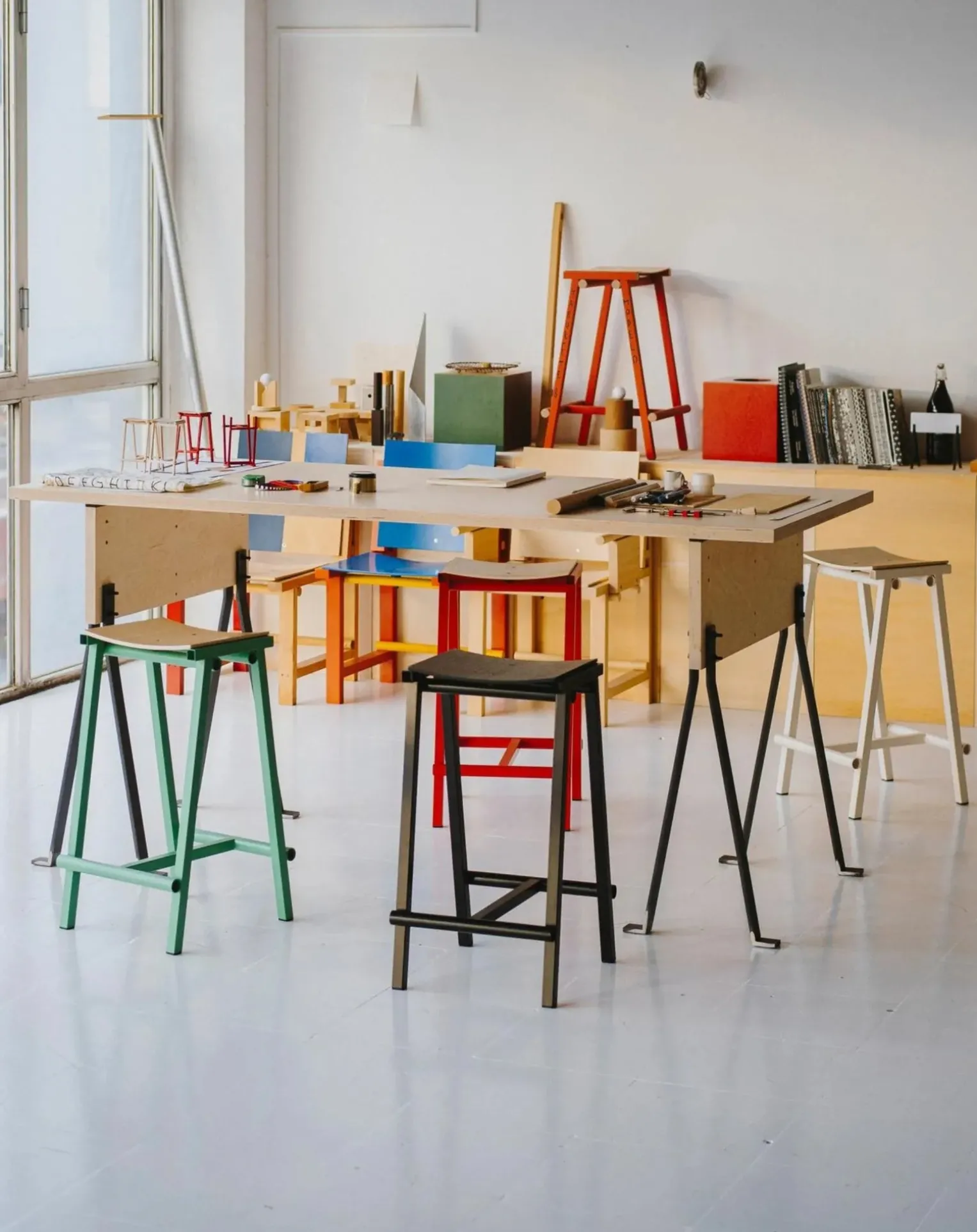 High stool 65 cm Taburete 8