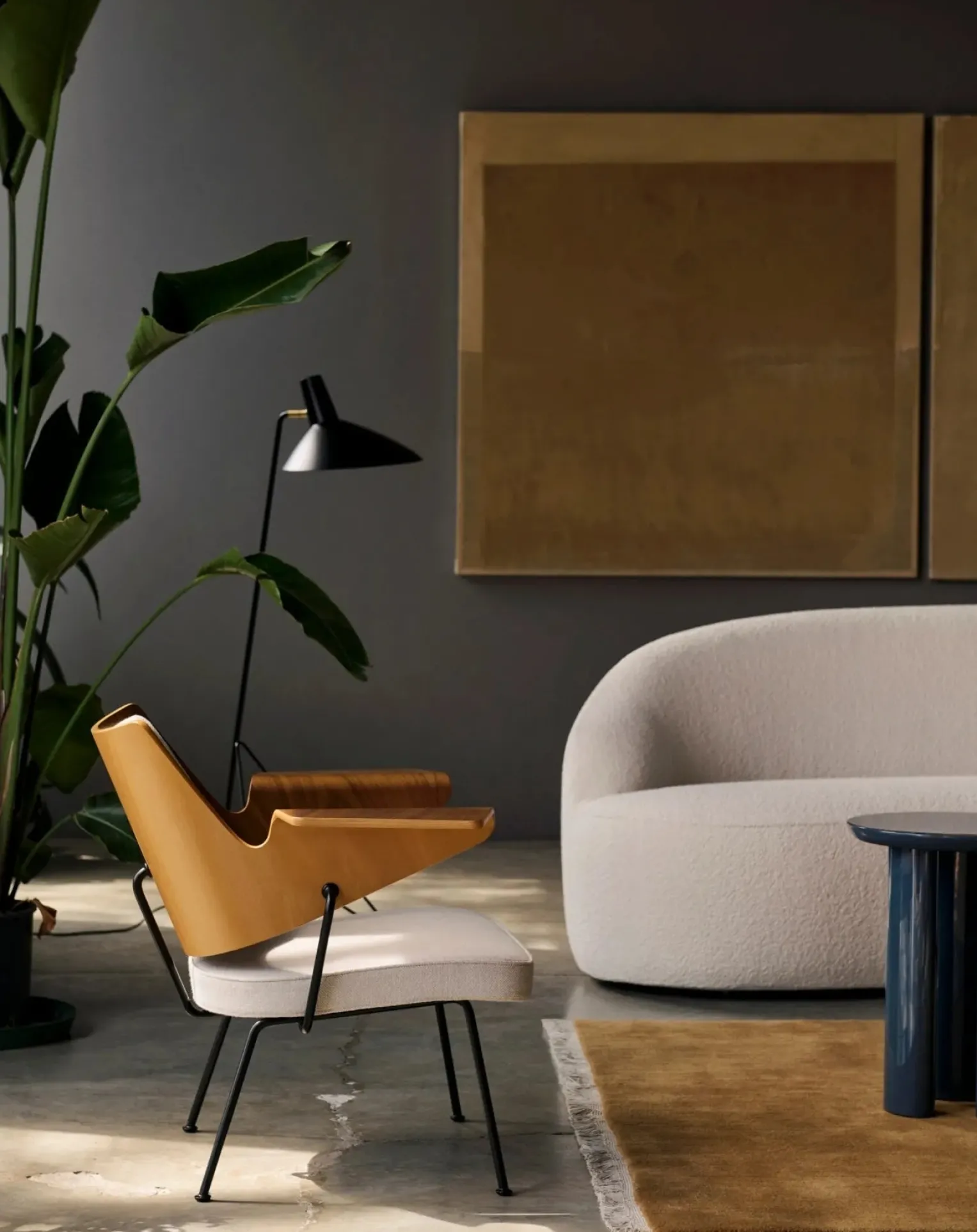 HM8 Tripod floor lamp, Hvidt & Mølgaard