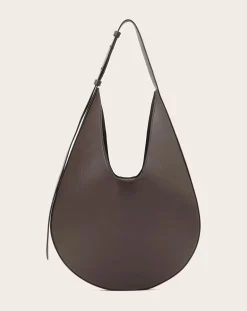 Hobo leather handbag