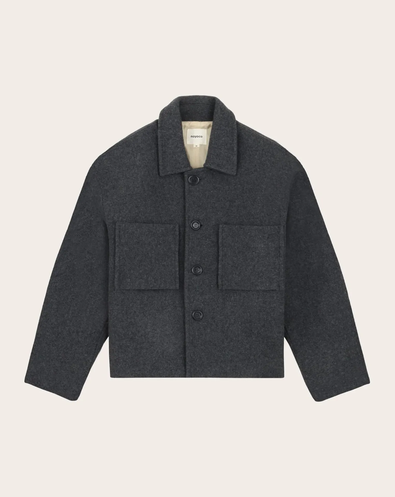 Holar Anthracite Wool Jacket