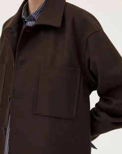 Holar Brown Wool Jacket