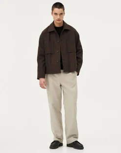 Holar Brown Wool Jacket