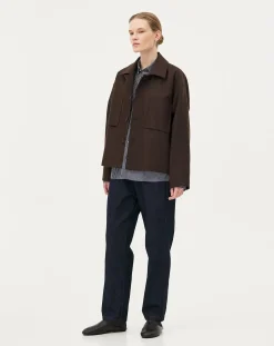 Holar Brown Wool Jacket