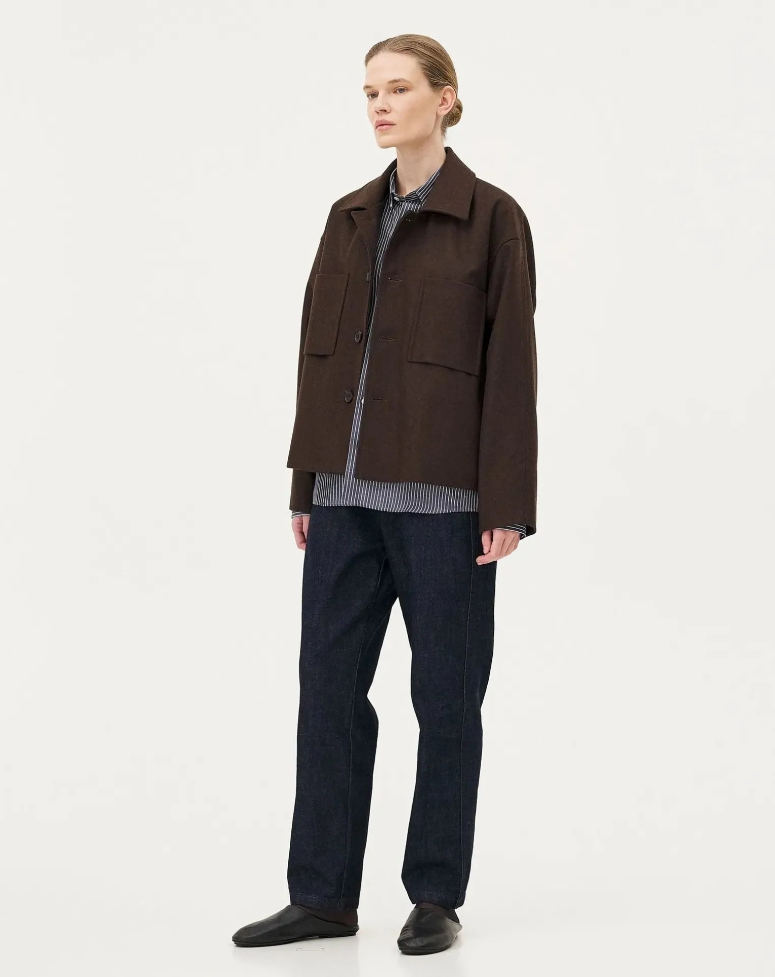 Holar Brown Wool Jacket