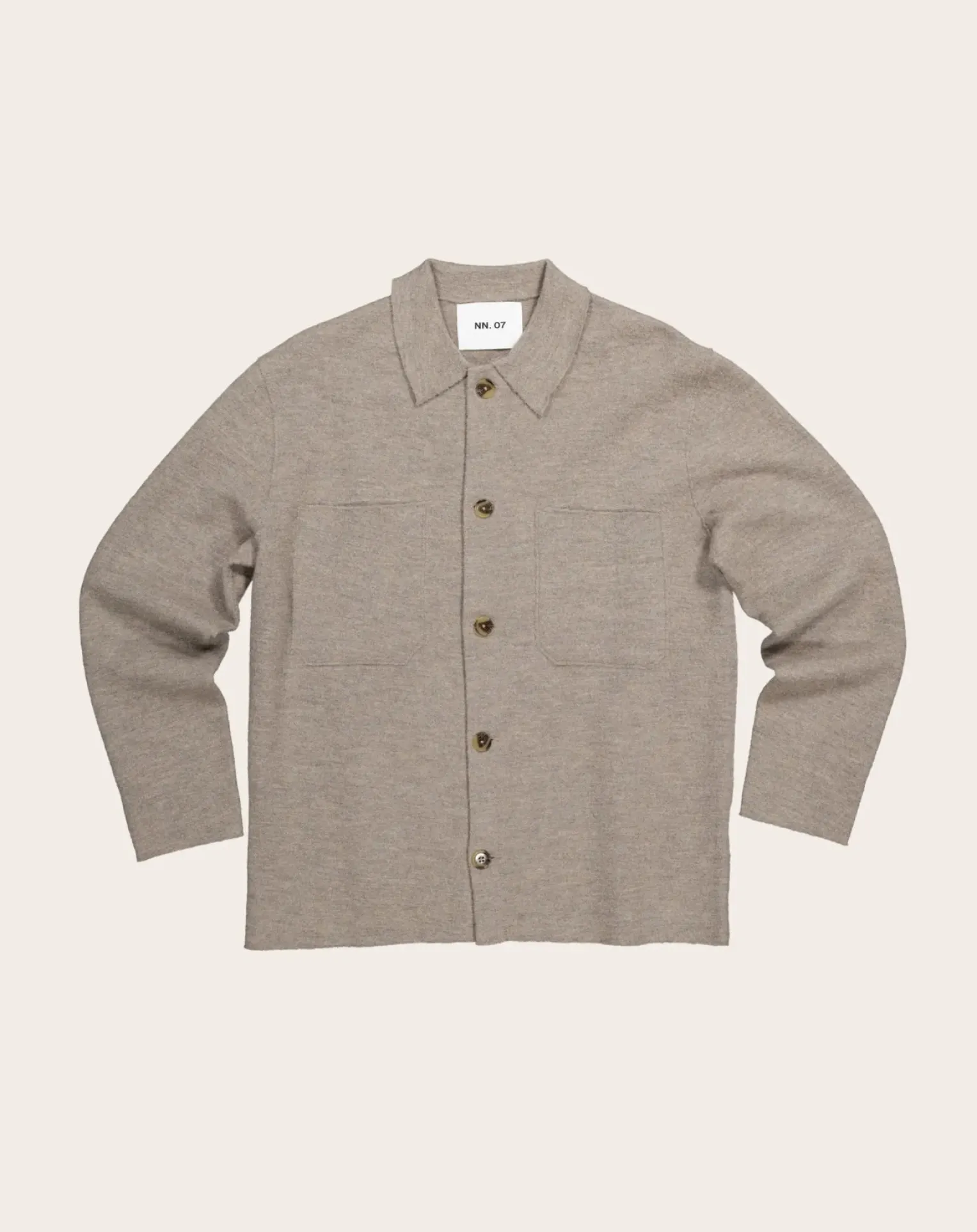 Jonas Merino wool overshirt