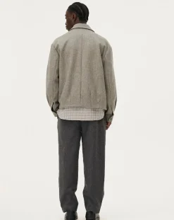 Kinsale Green stone Wool jacket