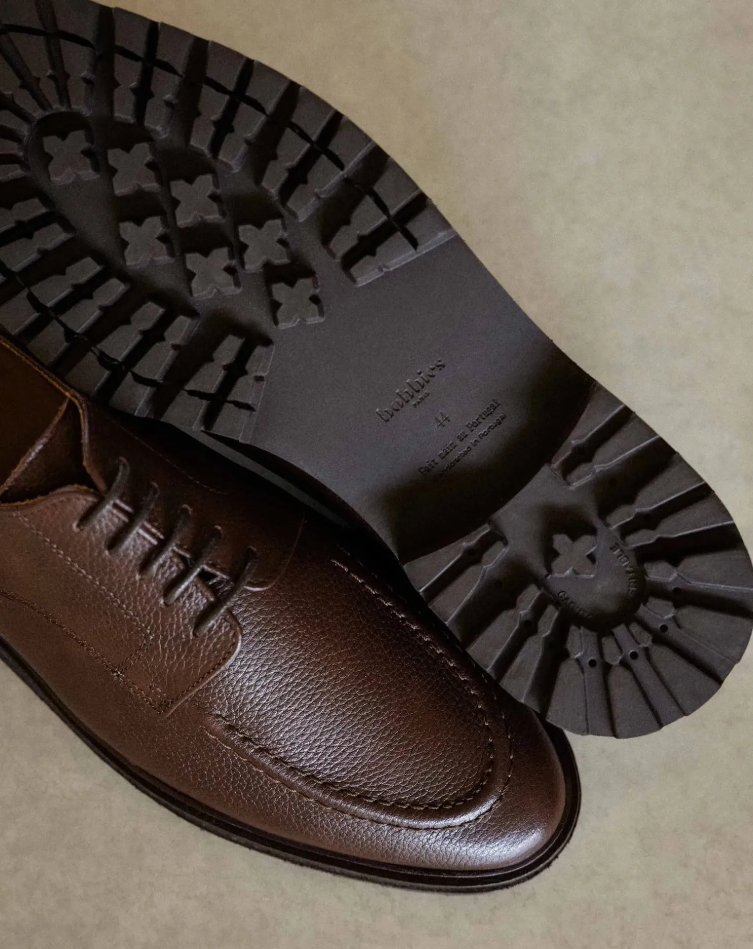 Leather Platform Derbies