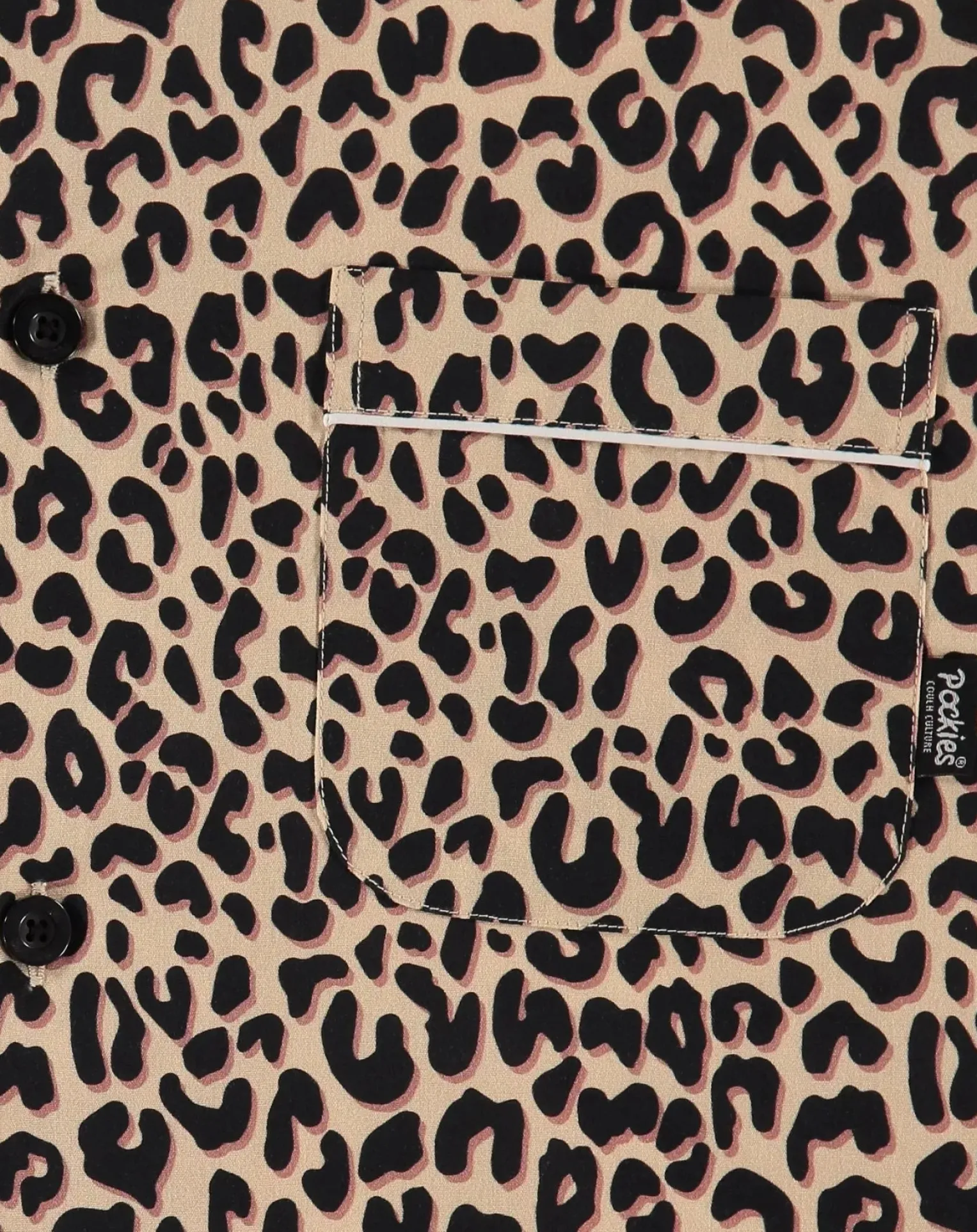 Leopard Organic Cotton Pyjama Shirt