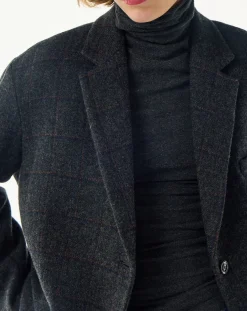 London Carreaux Virgin Wool Jacket