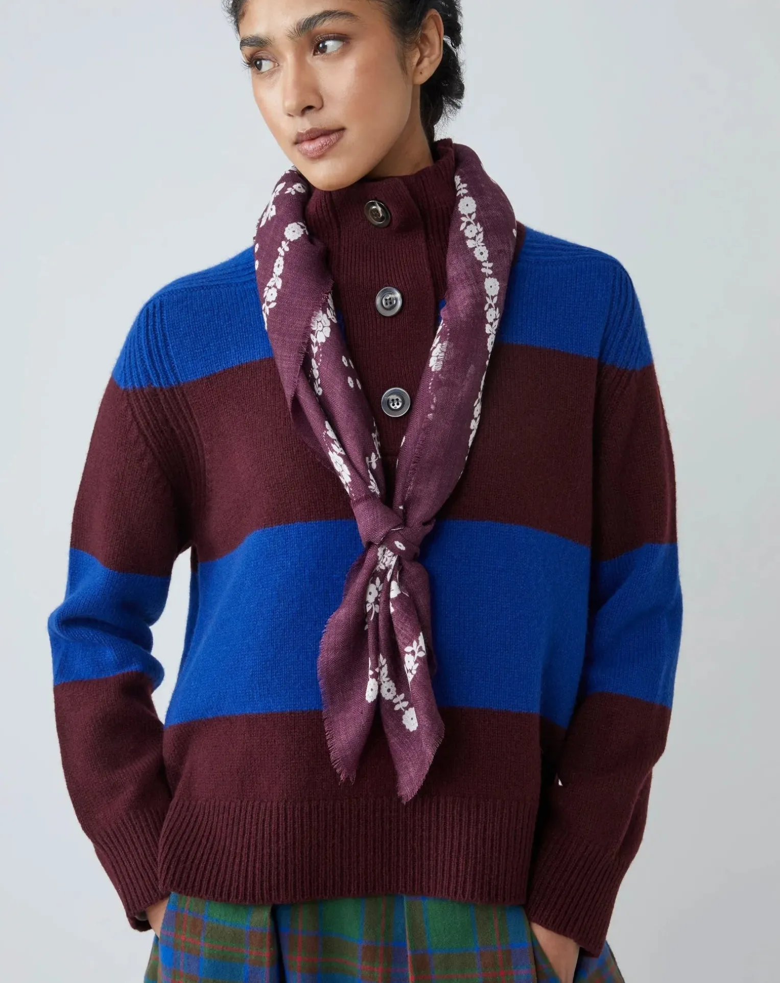 London Scarf N°797 Wool