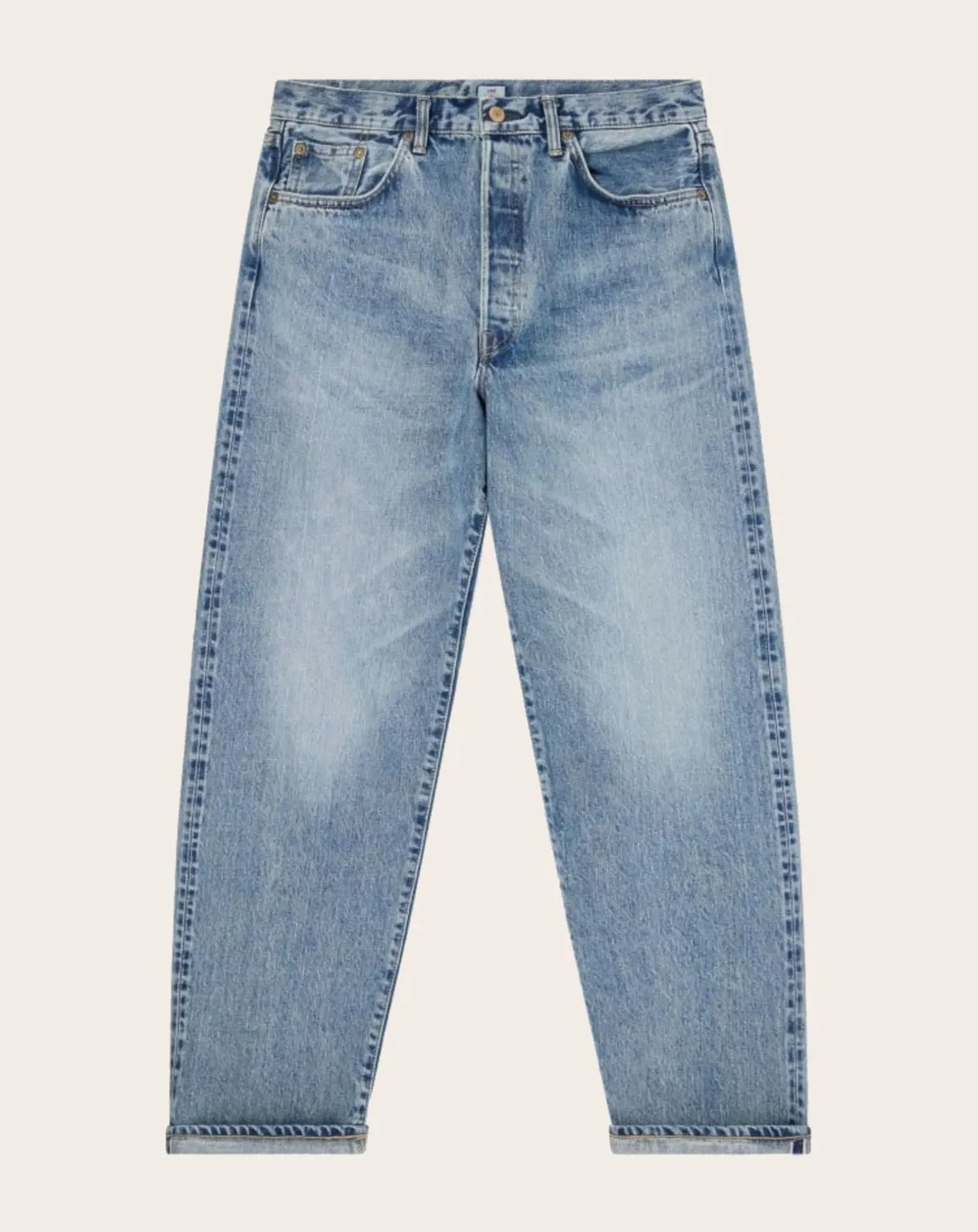Loose Fit Cotton Jeans