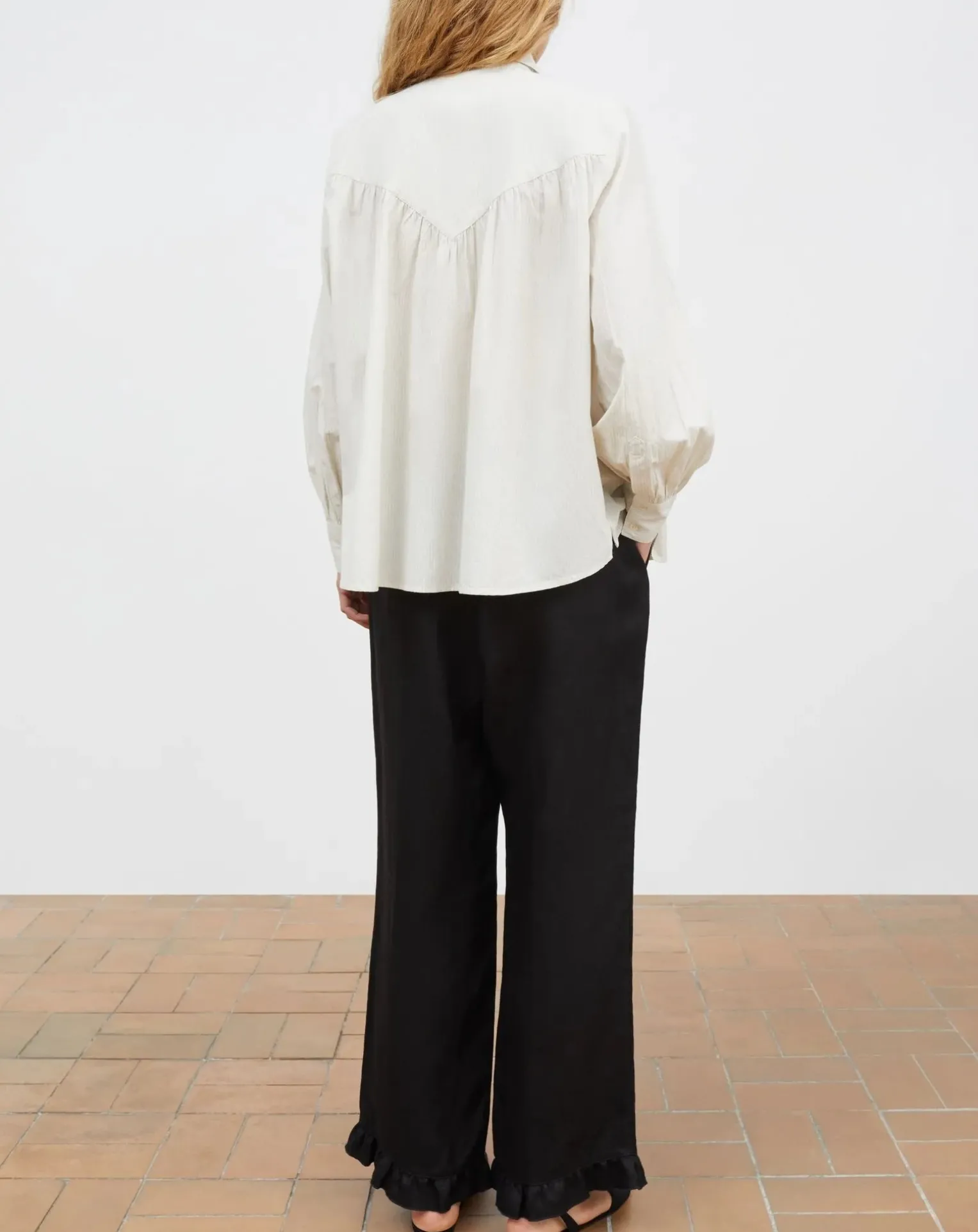 Louise organic cotton shirt