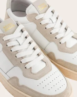Low sneakers in nappa leather