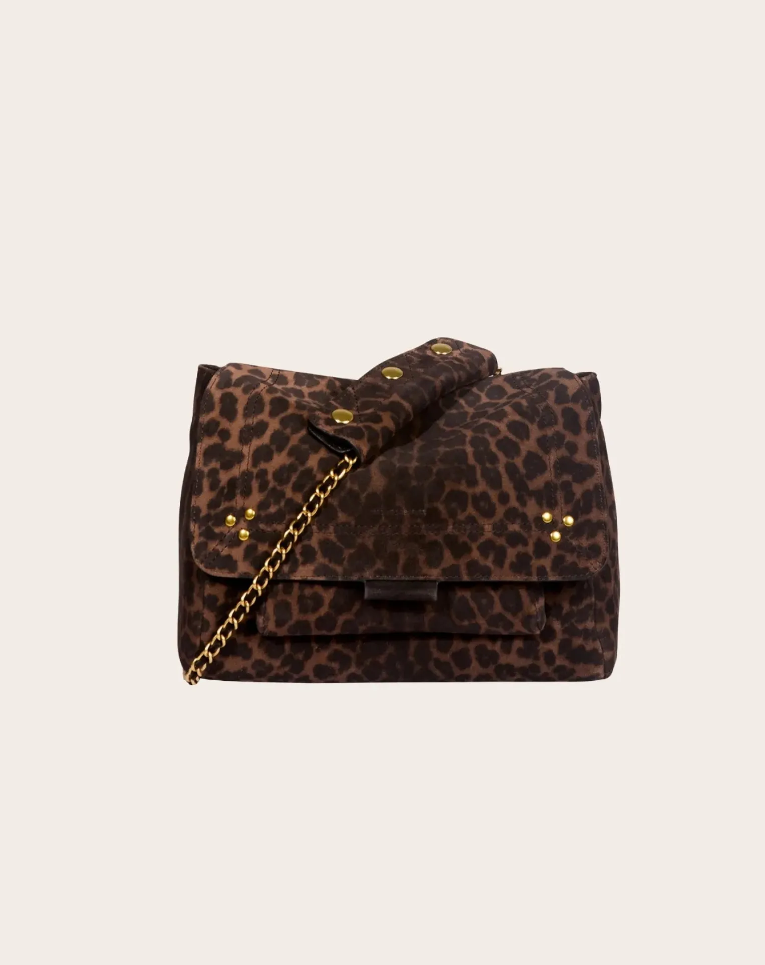 Lulu M Leopard bag