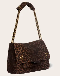 Lulu M Leopard bag