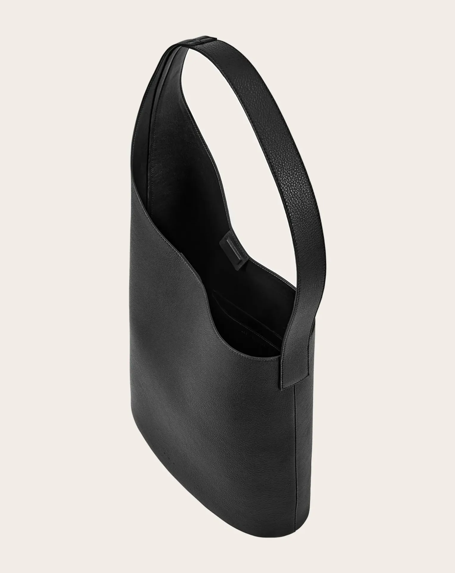 Lune Tote handbag in grained leather