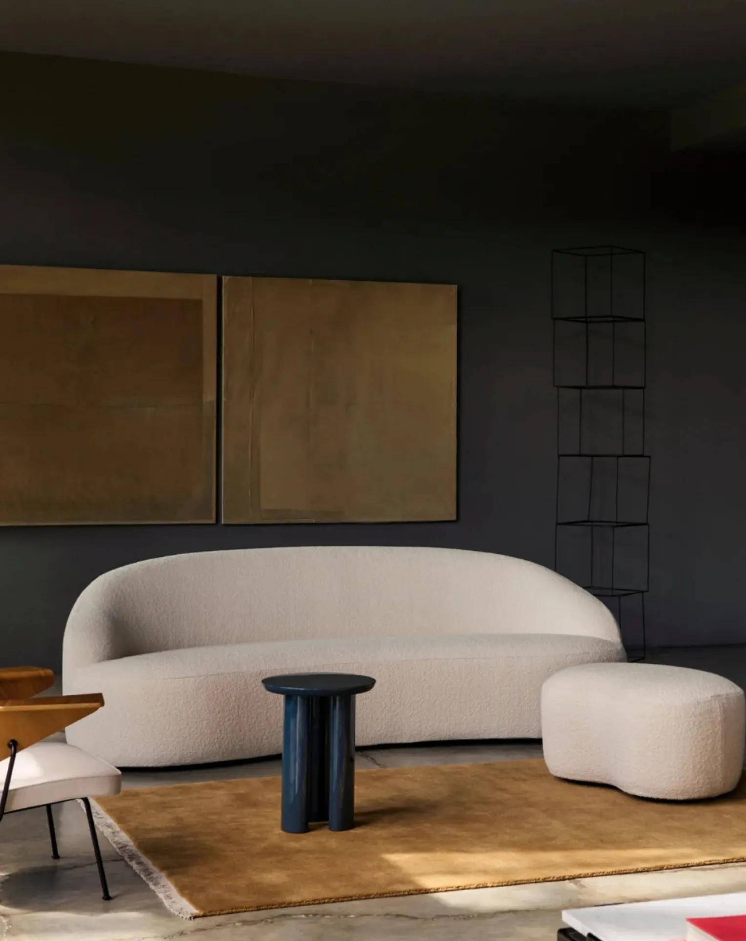 Margas LC5 pouffe, Louise Liljencrantz