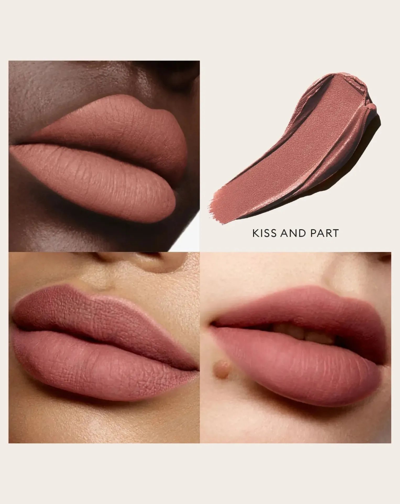 Matte cream lipstick