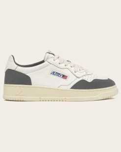 Medalist Low Goatskin/Suede Sneakers