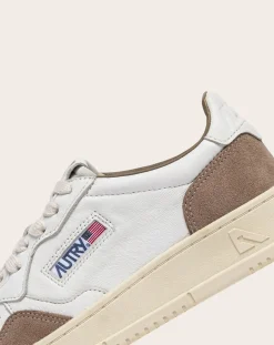 Medalist Low Goatskin/Suede Sneakers