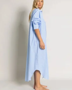 Melissa Striped Shirt Dress