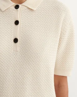 Merino wool polo shirt - Women's collection