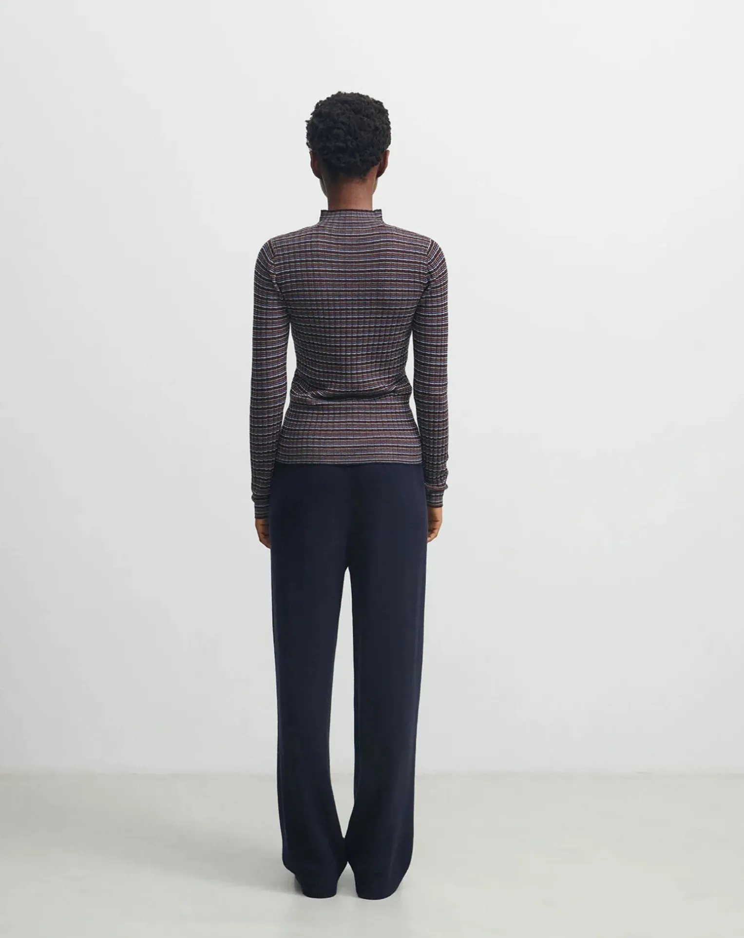 Merino Wool Trousers - Women's Collection