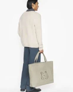 Milano Lambswool Fox Head Sweater