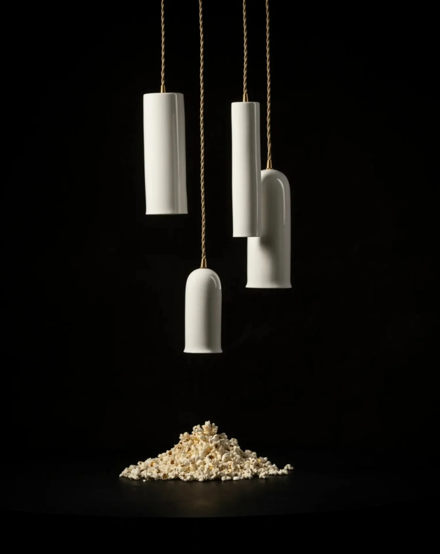 Olympia N°4 porcelain hanging lamp, Anita Le Grelle