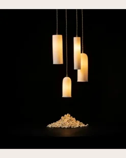 Olympia N°2 porcelain hanging lamp, Anita Le Grelle