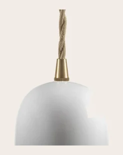 Olympia N°2 porcelain hanging lamp, Anita Le Grelle