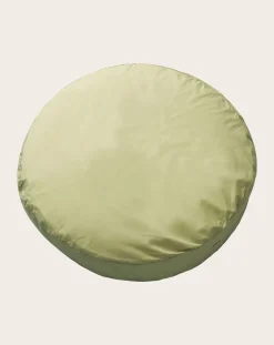 Organic Cotton Percale Round Cushion