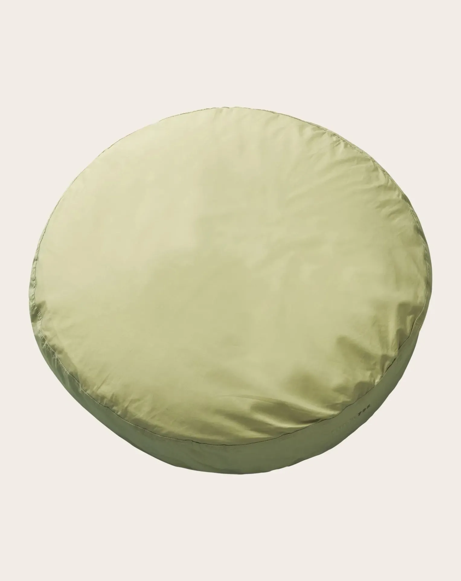 Organic Cotton Percale Round Cushion