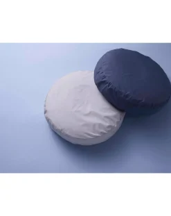 Organic Cotton Percale Round Cushion