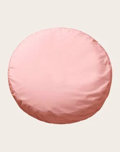 Organic Cotton Percale Round Cushion