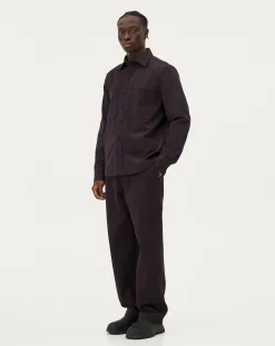 Ottawa Dark grey organic cotton overshirt
