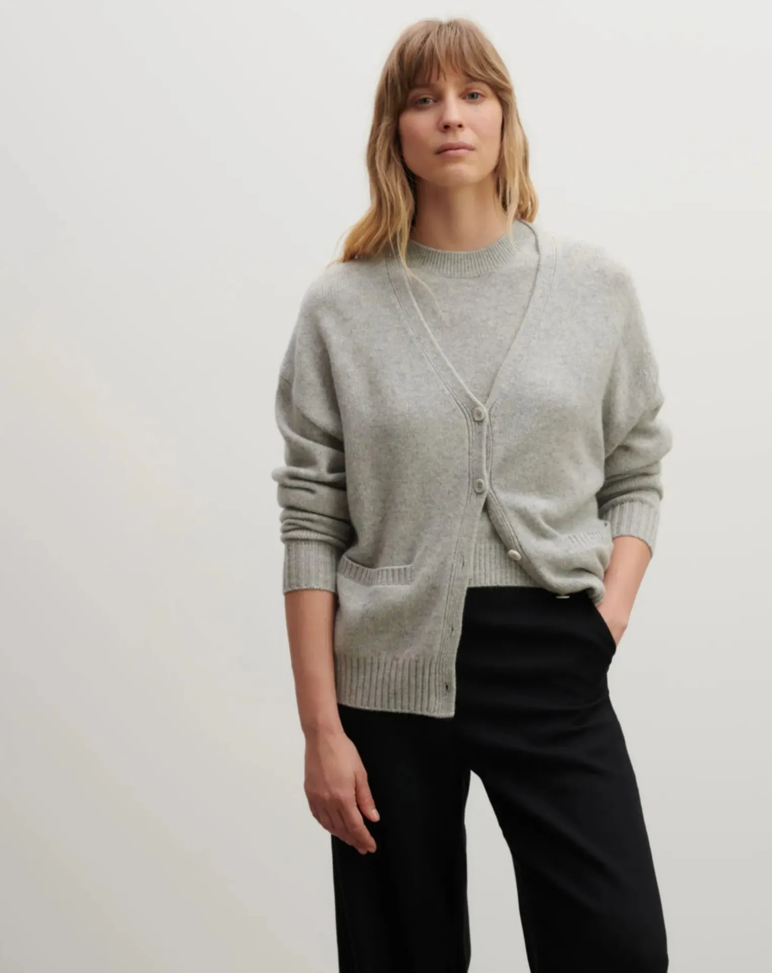 Oversize Cashmere Vest