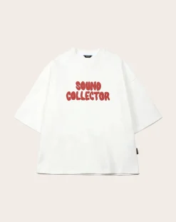Oversize T-Shirt Who I am-Sound Collector cotton