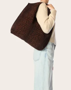 Paco Velvet Velvet Leopard Bag