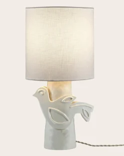 Paloma stoneware table lamp, Marie Michielssen