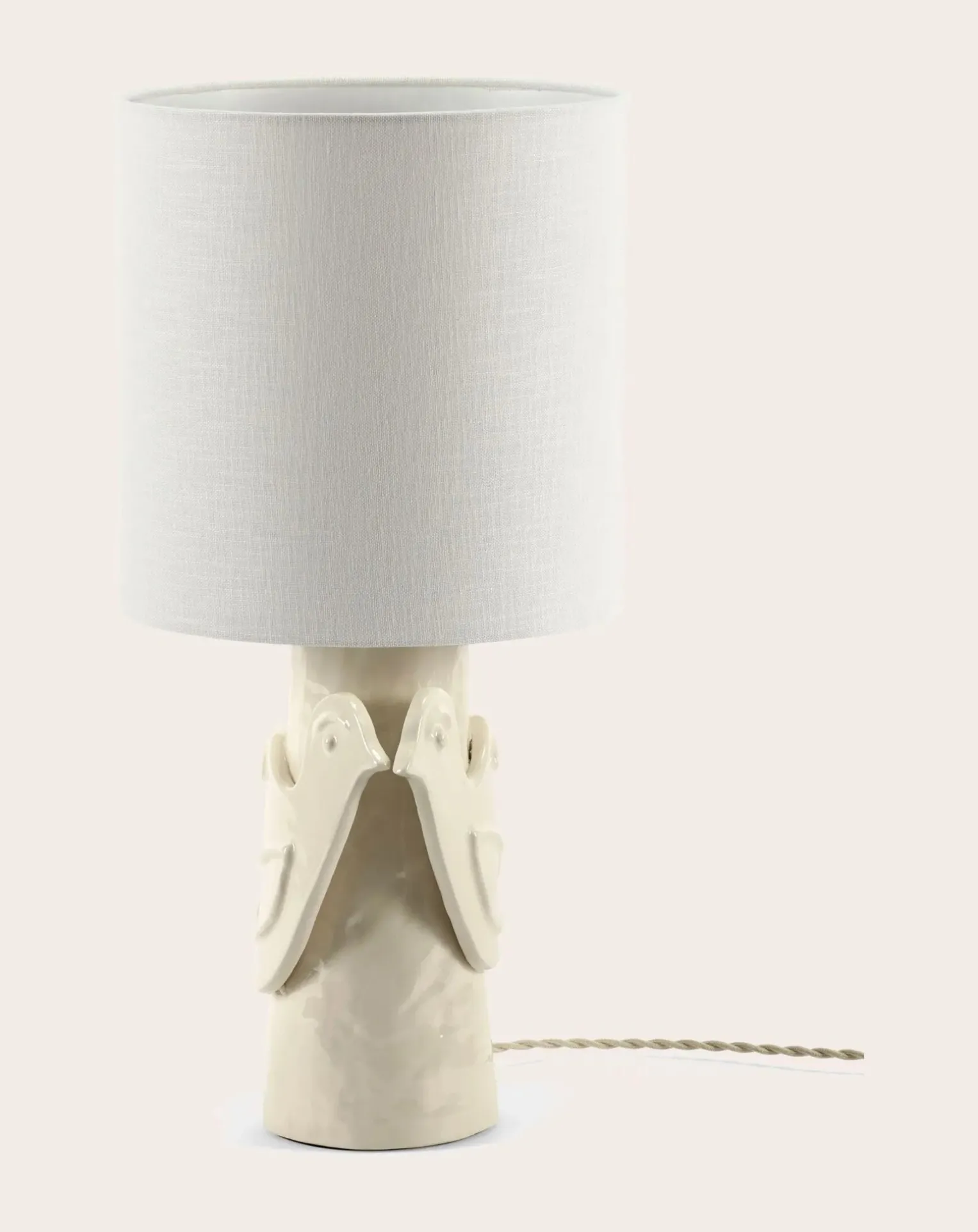 Paloma stoneware table lamp, Marie Michielssen