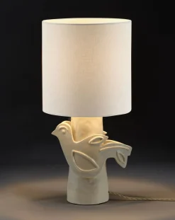 Paloma stoneware table lamp, Marie Michielssen