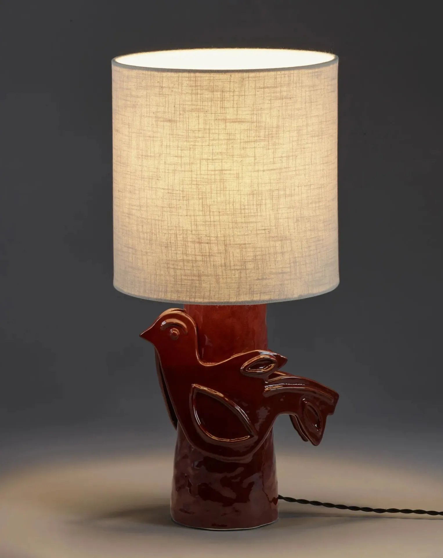 Paloma stoneware table lamp, Marie Michielssen