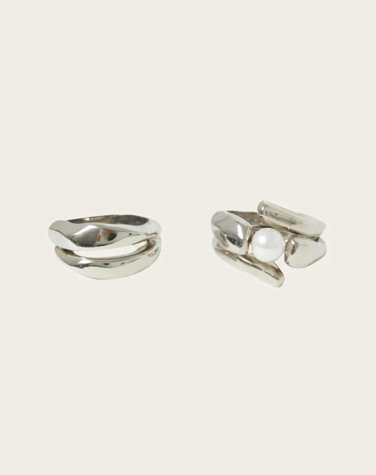 Pandaia Set of 2 Rings