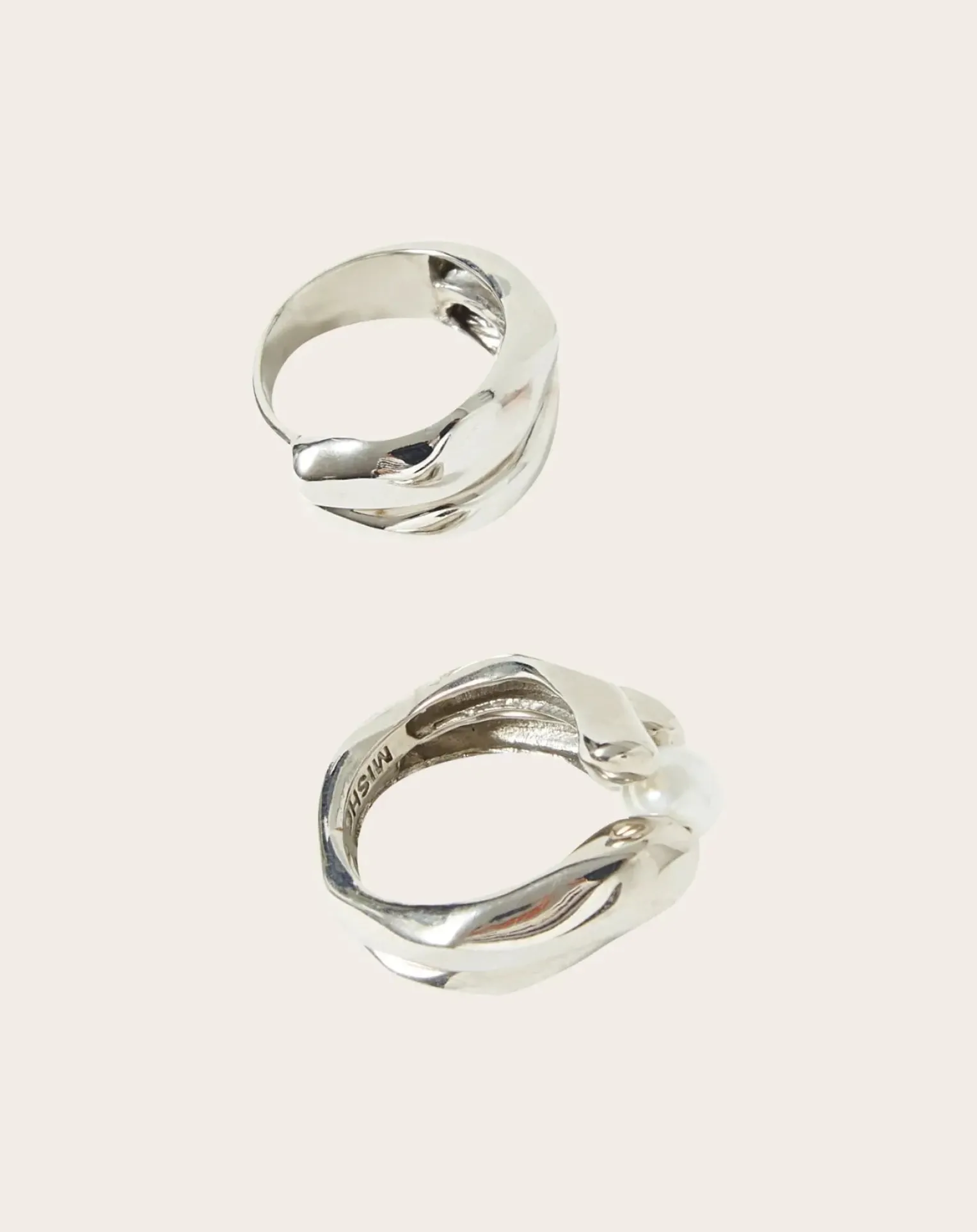 Pandaia Set of 2 Rings