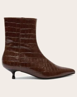 Paula Crocodile Effect Boots