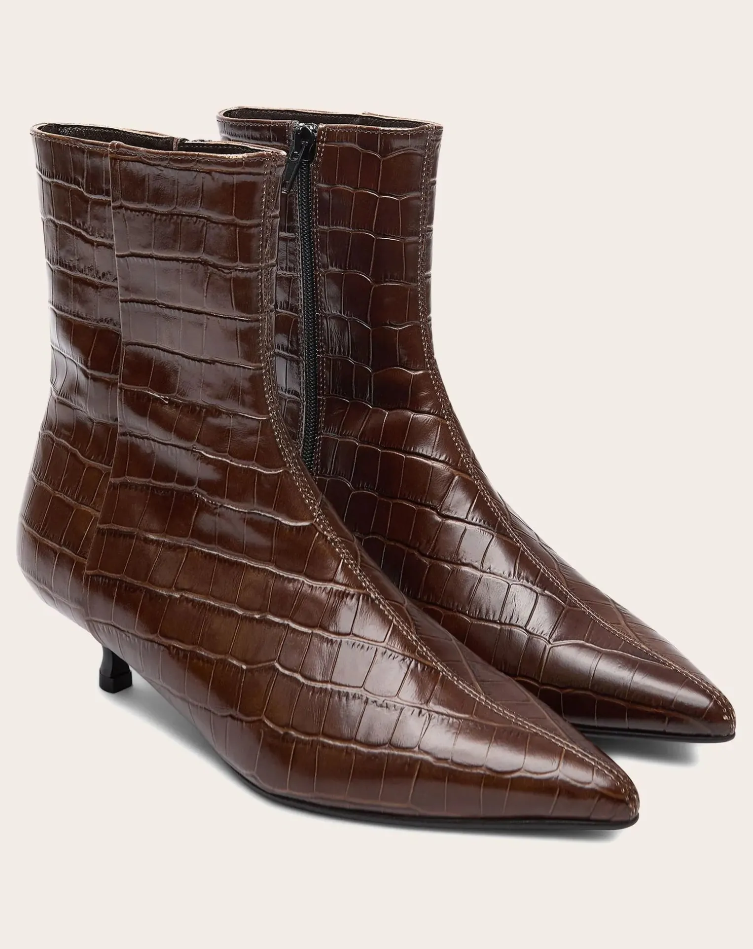 Paula Crocodile Effect Boots